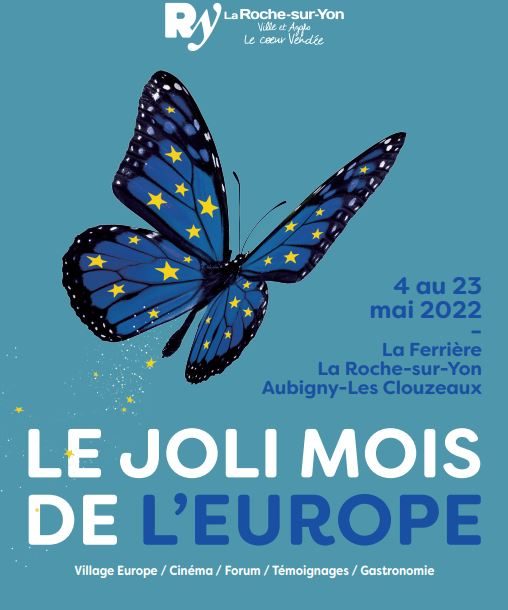 Quinze élèves en première et terminale au lycée participent le 7 mai à partir de 14h00 au Printemps de l’Europe  organisé par Europe Direct Vendée