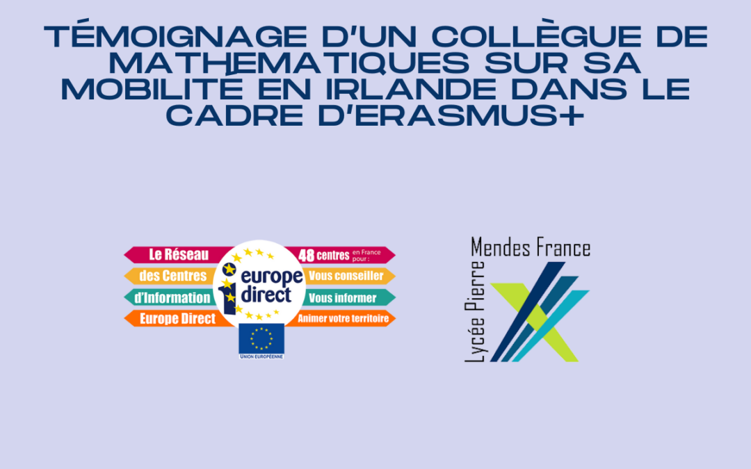 Témoignage d’un collègue de mathématiques sur sa mobilité dans le cadre d’ERASMUS+