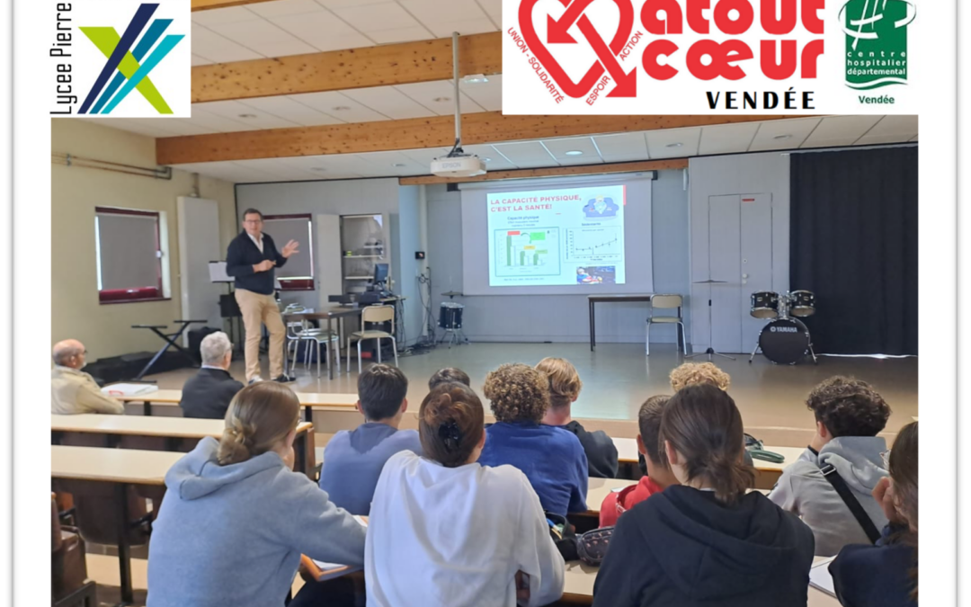 intervention Cardiologue-association Atout Coeur au lycée PMF de la Roche-sur-Yon