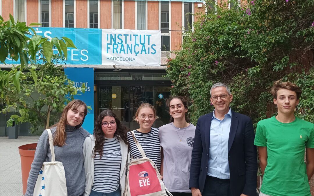 Rencontre avec le consul général de France à Barcelone !