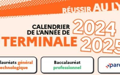 Calendrier Parcoursup 2025