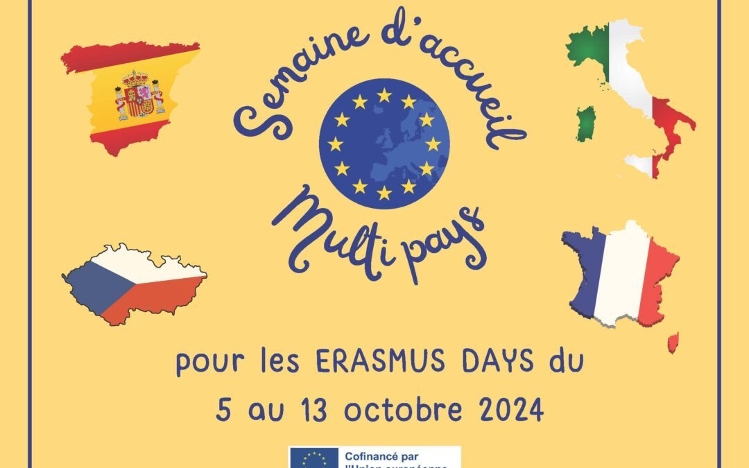 Erasmus Days – Accueil des tchèques, espagnols et italiennes